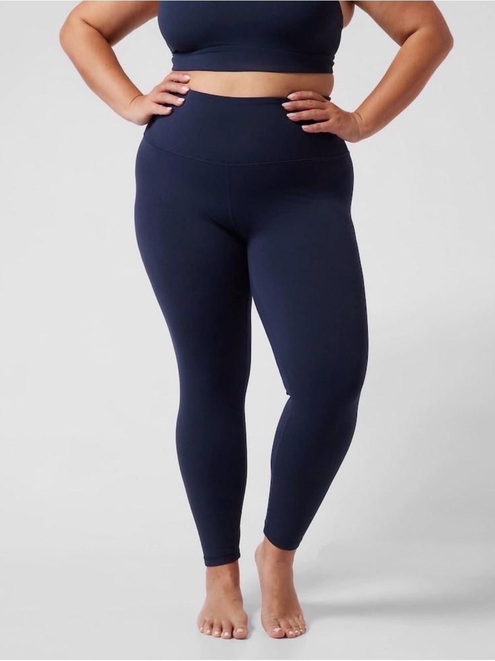 Athleta Ranier Leggings - Navy Blue 2X